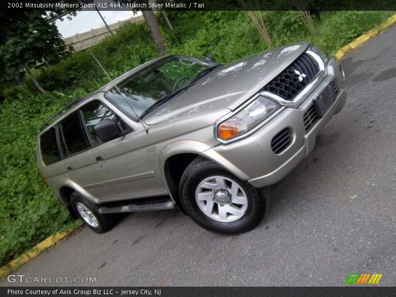 Munich Silver Metallic / Tan 2002 Mitsubishi Montero Sport XLS 4x4