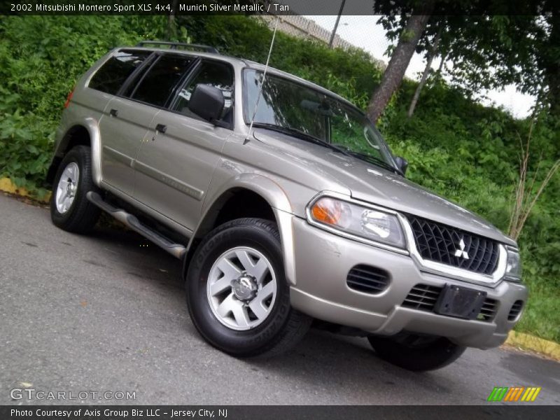 Munich Silver Metallic / Tan 2002 Mitsubishi Montero Sport XLS 4x4