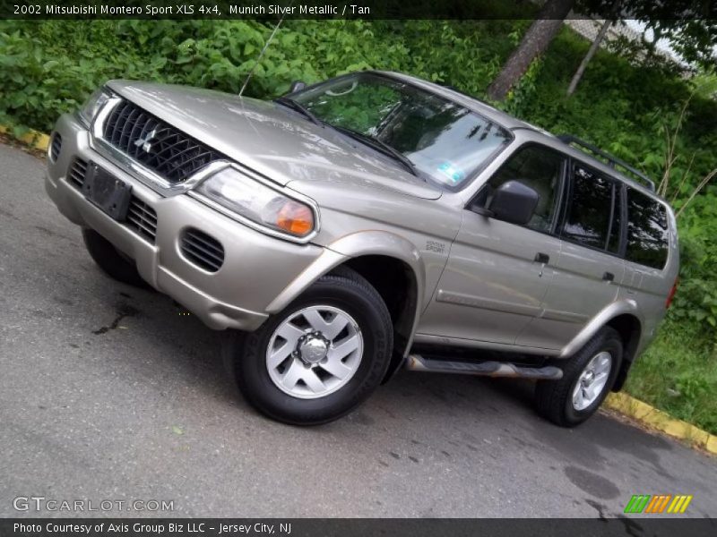 Munich Silver Metallic / Tan 2002 Mitsubishi Montero Sport XLS 4x4