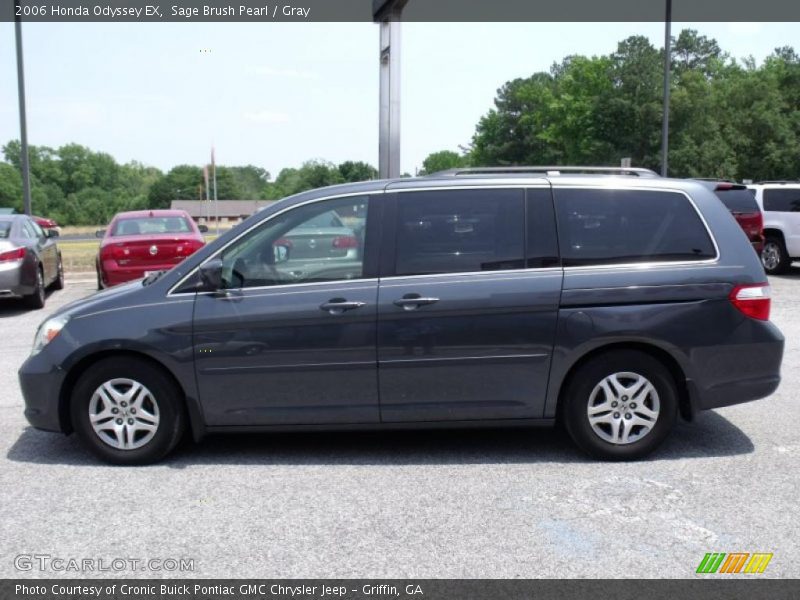 Sage Brush Pearl / Gray 2006 Honda Odyssey EX