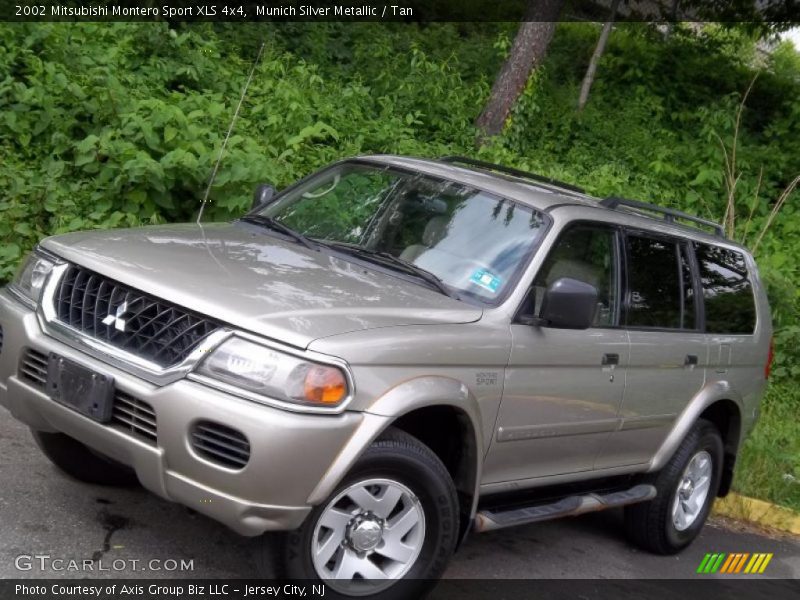 Munich Silver Metallic / Tan 2002 Mitsubishi Montero Sport XLS 4x4