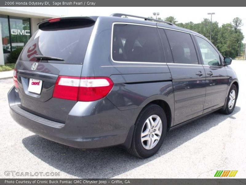 Sage Brush Pearl / Gray 2006 Honda Odyssey EX