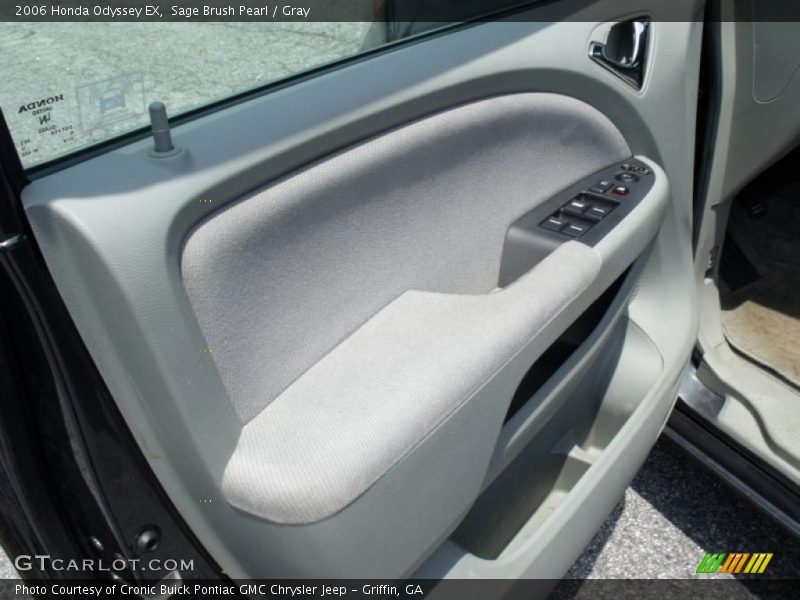 Sage Brush Pearl / Gray 2006 Honda Odyssey EX