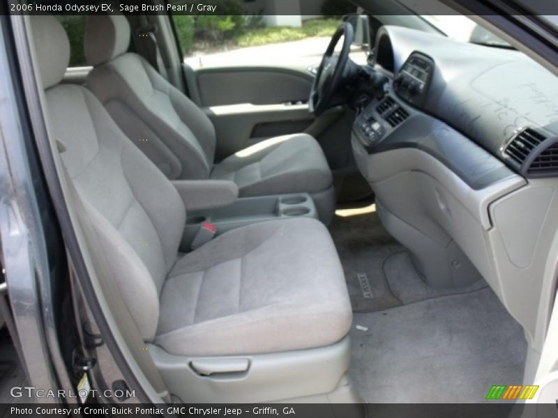 Sage Brush Pearl / Gray 2006 Honda Odyssey EX