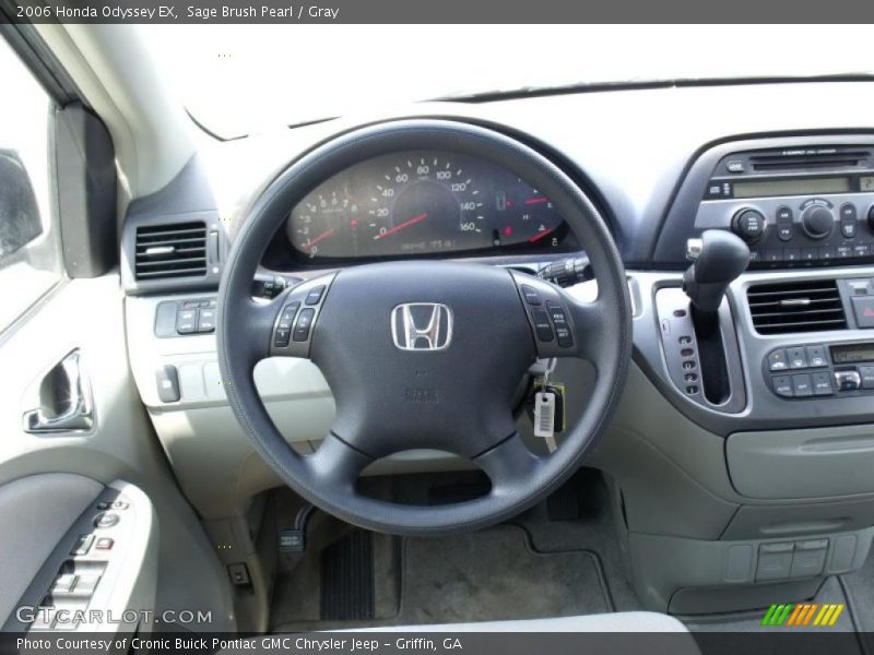Sage Brush Pearl / Gray 2006 Honda Odyssey EX