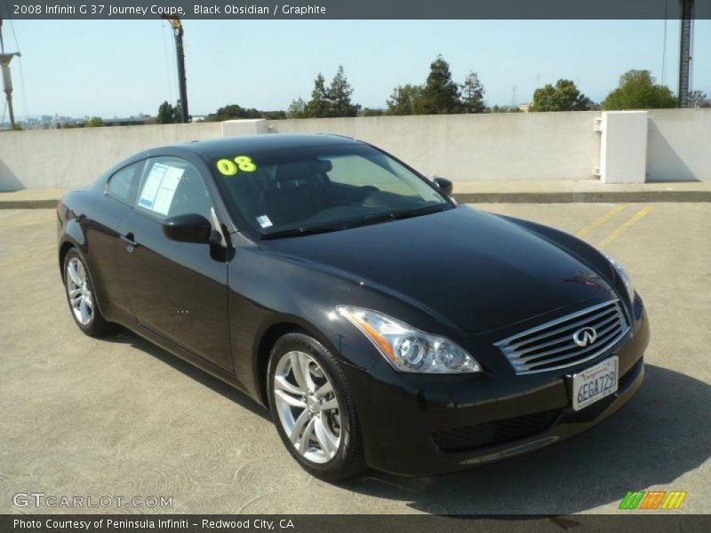 2008 G 37 Journey Coupe Black Obsidian