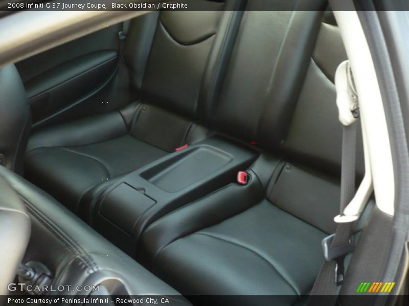 Black Obsidian / Graphite 2008 Infiniti G 37 Journey Coupe