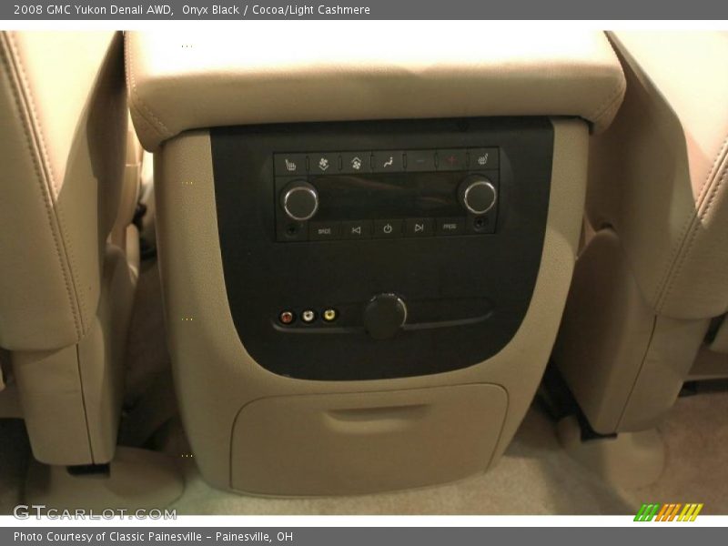 Onyx Black / Cocoa/Light Cashmere 2008 GMC Yukon Denali AWD