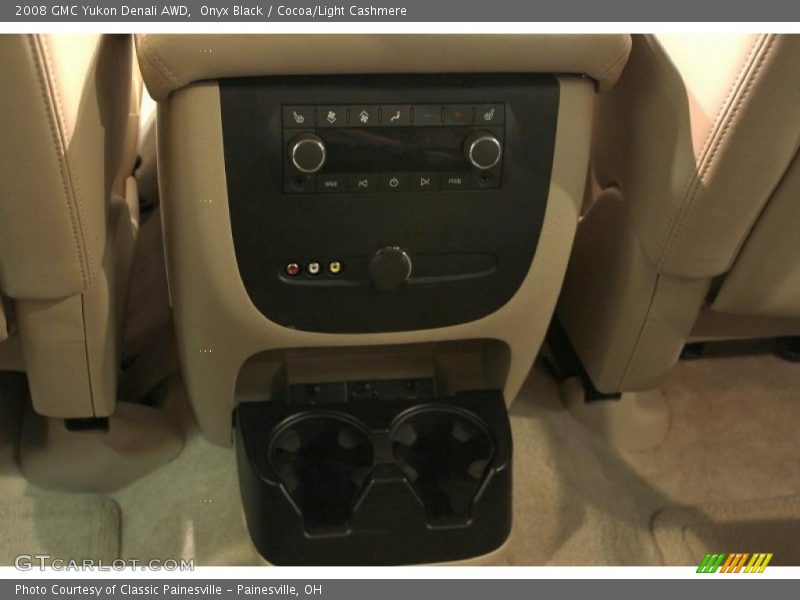 Onyx Black / Cocoa/Light Cashmere 2008 GMC Yukon Denali AWD