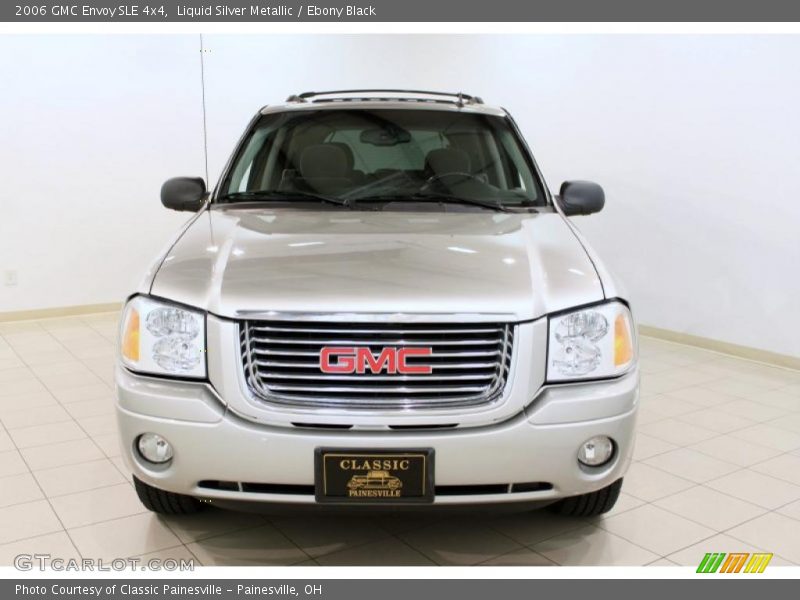 Liquid Silver Metallic / Ebony Black 2006 GMC Envoy SLE 4x4
