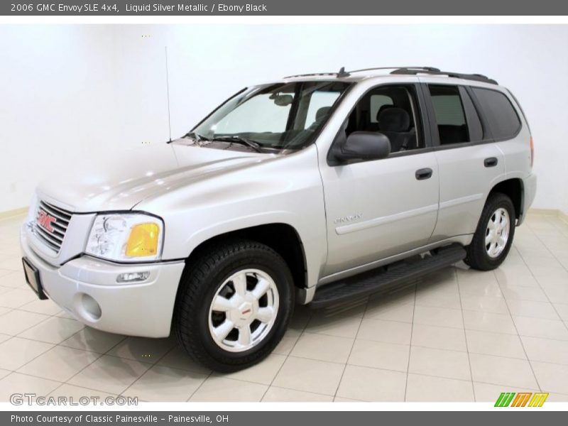 Liquid Silver Metallic / Ebony Black 2006 GMC Envoy SLE 4x4