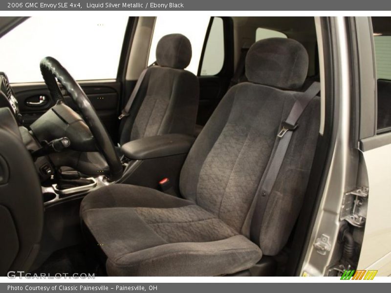 Liquid Silver Metallic / Ebony Black 2006 GMC Envoy SLE 4x4