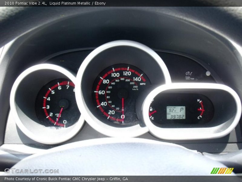  2010 Vibe 2.4L 2.4L Gauges