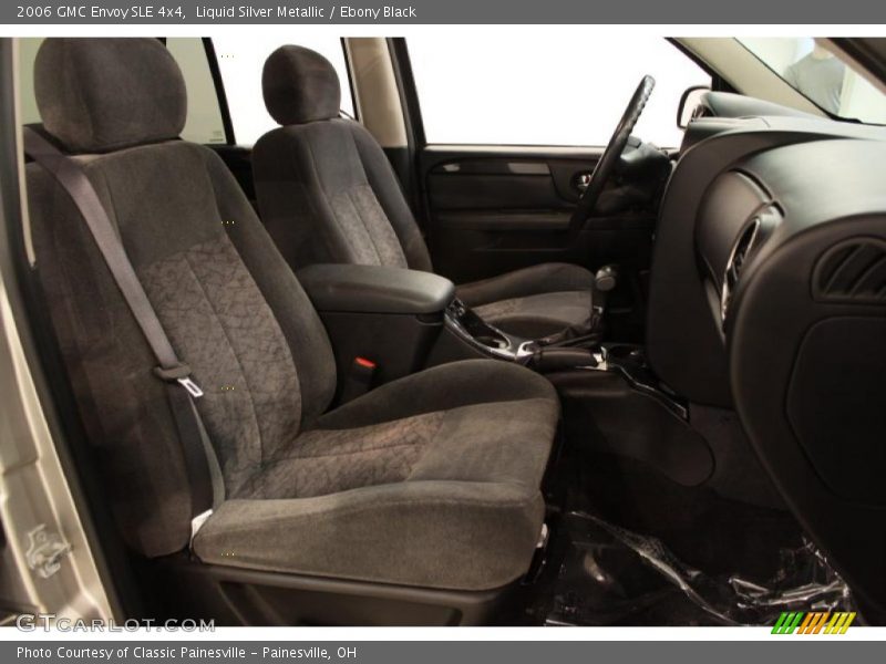 Liquid Silver Metallic / Ebony Black 2006 GMC Envoy SLE 4x4