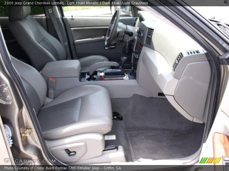Light Khaki Metallic / Dark Khaki/Light Graystone 2006 Jeep Grand Cherokee Limited