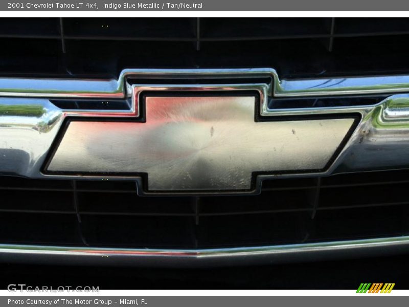 Indigo Blue Metallic / Tan/Neutral 2001 Chevrolet Tahoe LT 4x4
