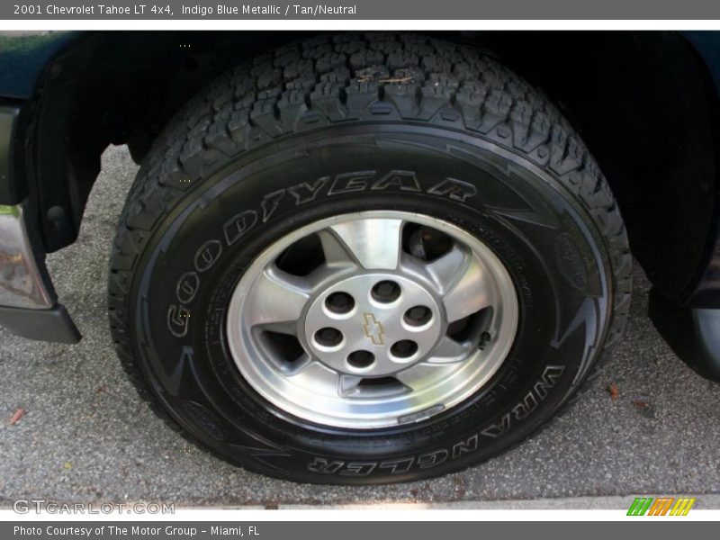 Indigo Blue Metallic / Tan/Neutral 2001 Chevrolet Tahoe LT 4x4