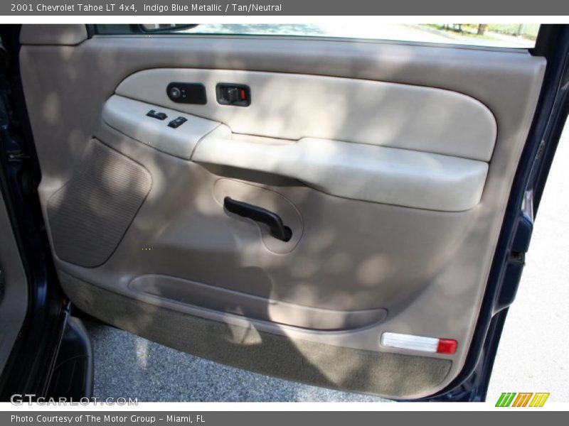 Indigo Blue Metallic / Tan/Neutral 2001 Chevrolet Tahoe LT 4x4