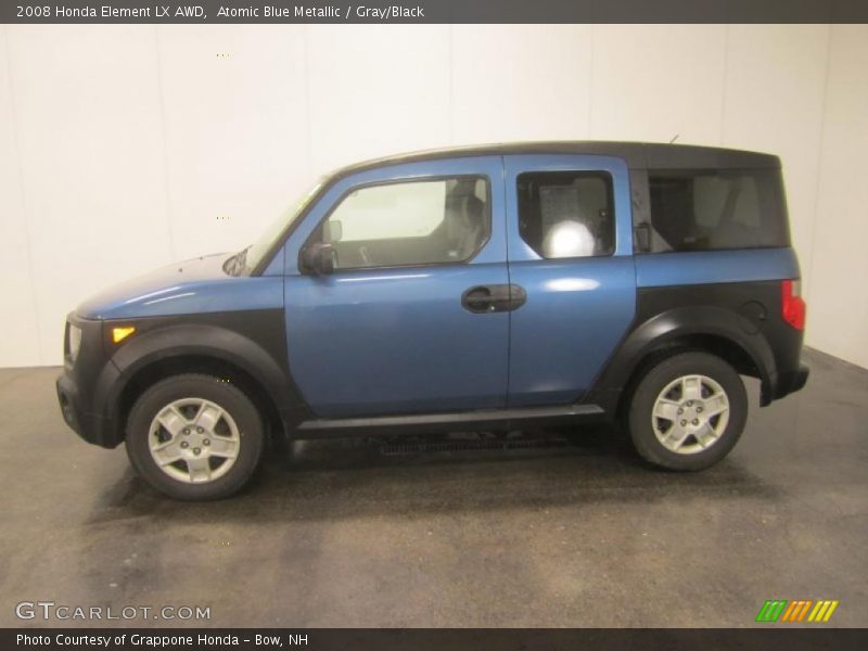 Atomic Blue Metallic / Gray/Black 2008 Honda Element LX AWD