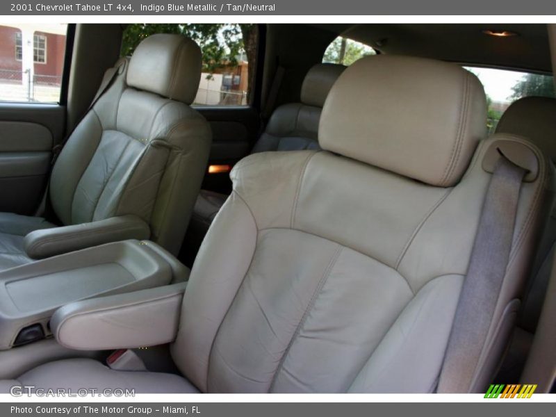 Indigo Blue Metallic / Tan/Neutral 2001 Chevrolet Tahoe LT 4x4