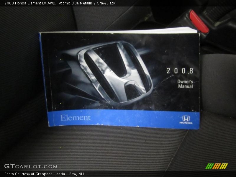 Atomic Blue Metallic / Gray/Black 2008 Honda Element LX AWD