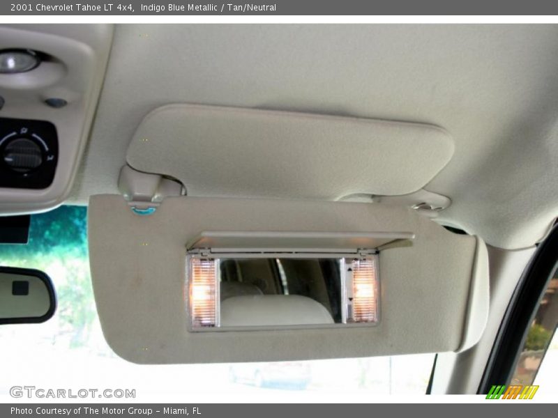 Indigo Blue Metallic / Tan/Neutral 2001 Chevrolet Tahoe LT 4x4