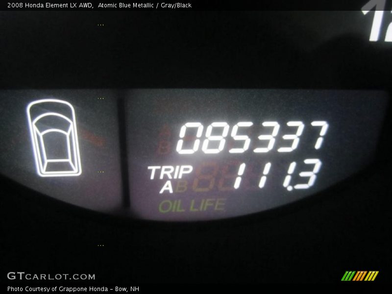 Atomic Blue Metallic / Gray/Black 2008 Honda Element LX AWD