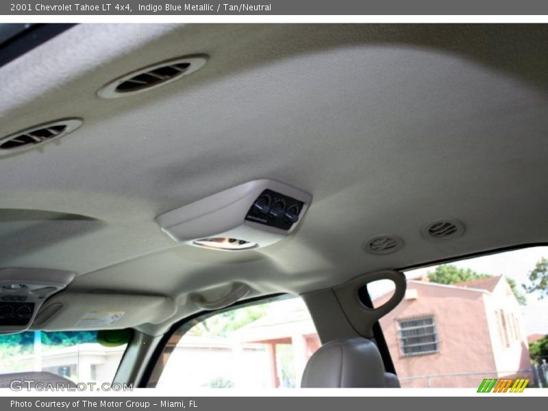 Indigo Blue Metallic / Tan/Neutral 2001 Chevrolet Tahoe LT 4x4