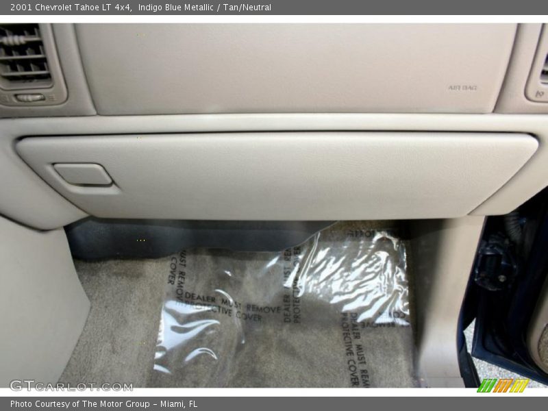 Indigo Blue Metallic / Tan/Neutral 2001 Chevrolet Tahoe LT 4x4