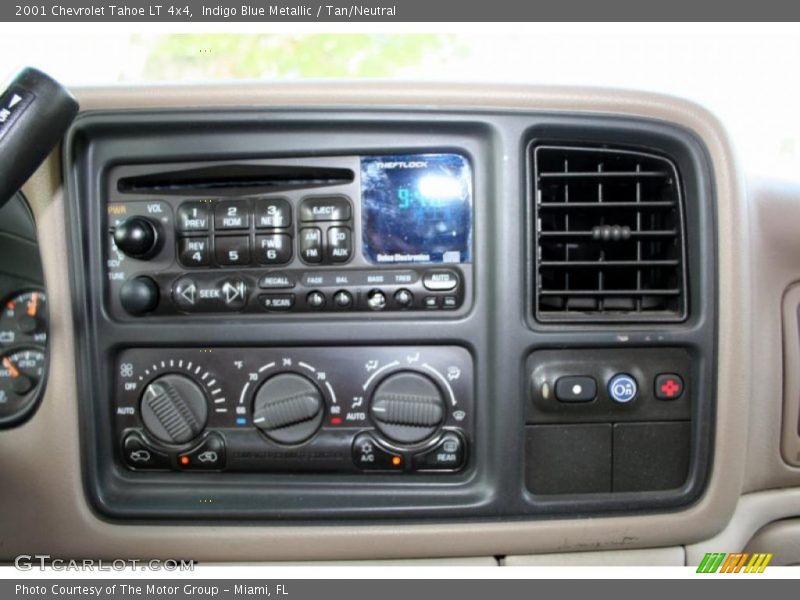 Indigo Blue Metallic / Tan/Neutral 2001 Chevrolet Tahoe LT 4x4