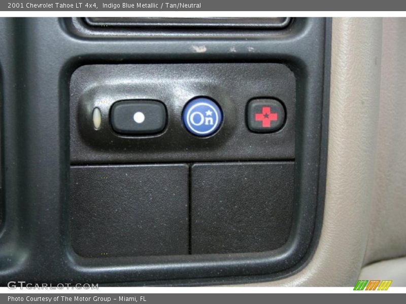 Indigo Blue Metallic / Tan/Neutral 2001 Chevrolet Tahoe LT 4x4