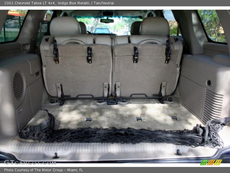 Indigo Blue Metallic / Tan/Neutral 2001 Chevrolet Tahoe LT 4x4