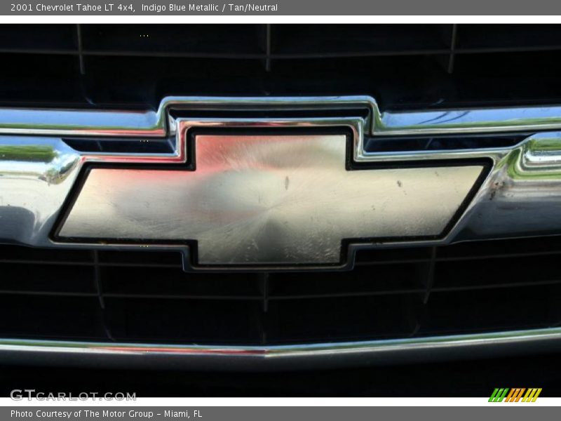 Indigo Blue Metallic / Tan/Neutral 2001 Chevrolet Tahoe LT 4x4