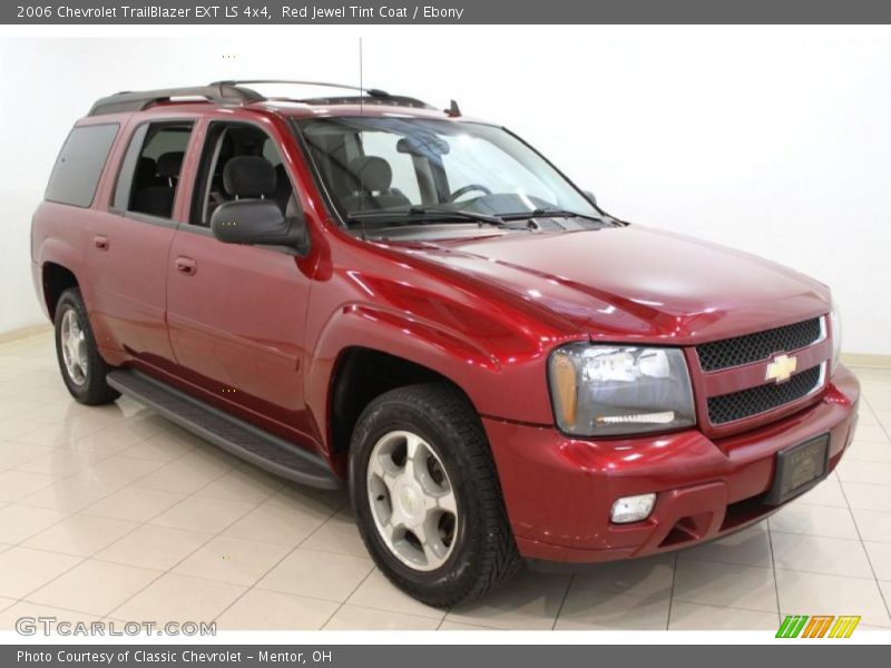 Red Jewel Tint Coat / Ebony 2006 Chevrolet TrailBlazer EXT LS 4x4