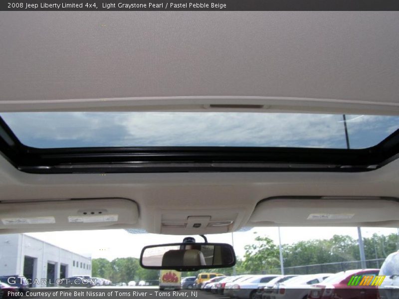 Light Graystone Pearl / Pastel Pebble Beige 2008 Jeep Liberty Limited 4x4