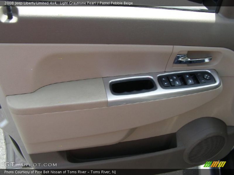 Light Graystone Pearl / Pastel Pebble Beige 2008 Jeep Liberty Limited 4x4
