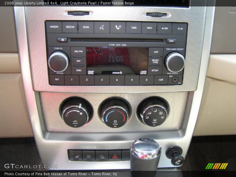 Light Graystone Pearl / Pastel Pebble Beige 2008 Jeep Liberty Limited 4x4