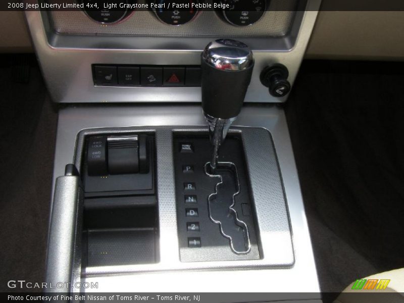 Light Graystone Pearl / Pastel Pebble Beige 2008 Jeep Liberty Limited 4x4