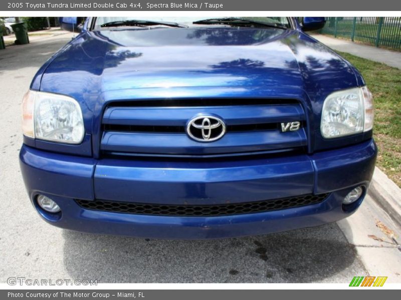 Spectra Blue Mica / Taupe 2005 Toyota Tundra Limited Double Cab 4x4