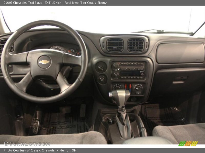 Red Jewel Tint Coat / Ebony 2006 Chevrolet TrailBlazer EXT LS 4x4
