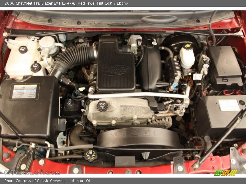 Red Jewel Tint Coat / Ebony 2006 Chevrolet TrailBlazer EXT LS 4x4