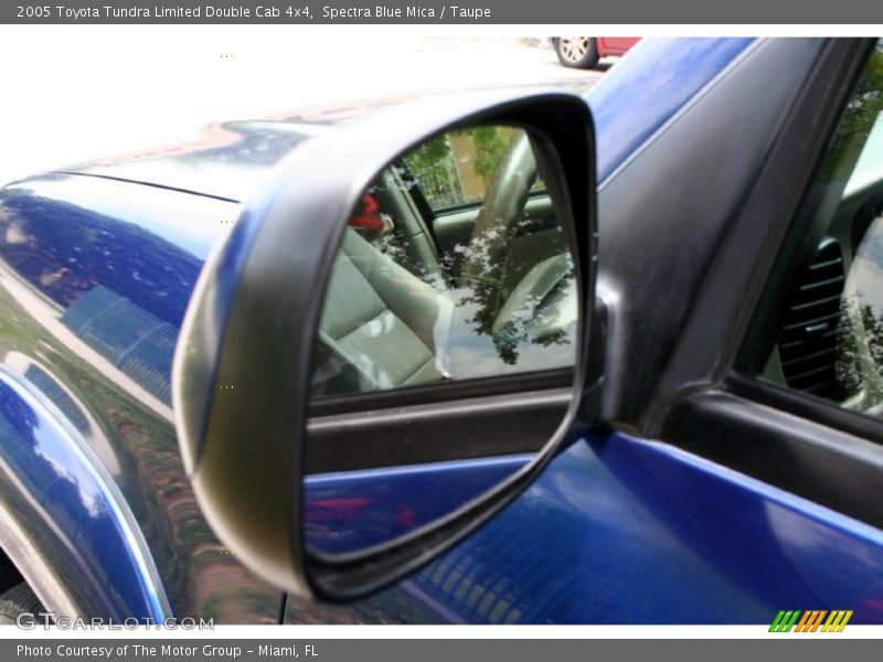 Spectra Blue Mica / Taupe 2005 Toyota Tundra Limited Double Cab 4x4