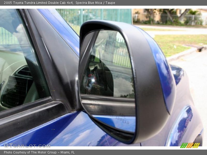 Spectra Blue Mica / Taupe 2005 Toyota Tundra Limited Double Cab 4x4