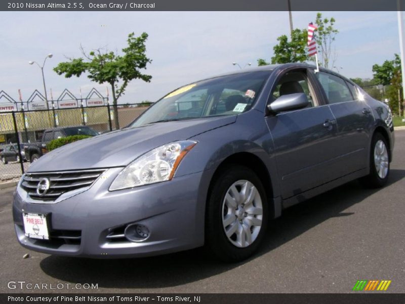 Ocean Gray / Charcoal 2010 Nissan Altima 2.5 S
