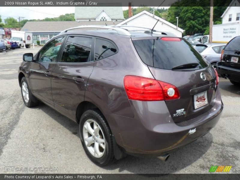 Iridium Graphite / Gray 2009 Nissan Rogue SL AWD