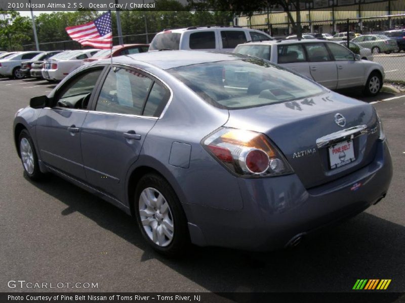 Ocean Gray / Charcoal 2010 Nissan Altima 2.5 S
