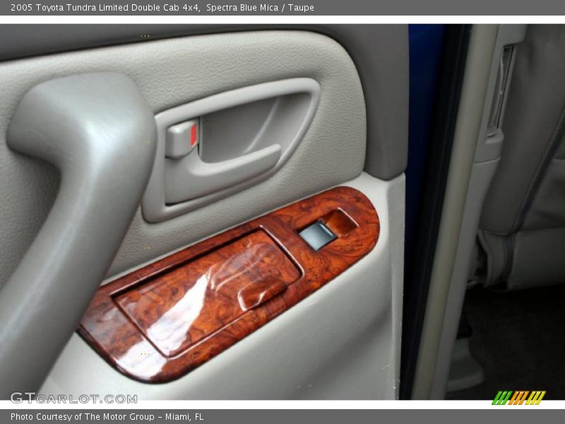 Spectra Blue Mica / Taupe 2005 Toyota Tundra Limited Double Cab 4x4