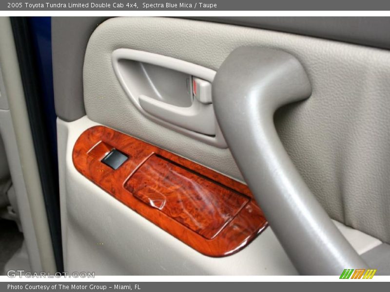 Spectra Blue Mica / Taupe 2005 Toyota Tundra Limited Double Cab 4x4