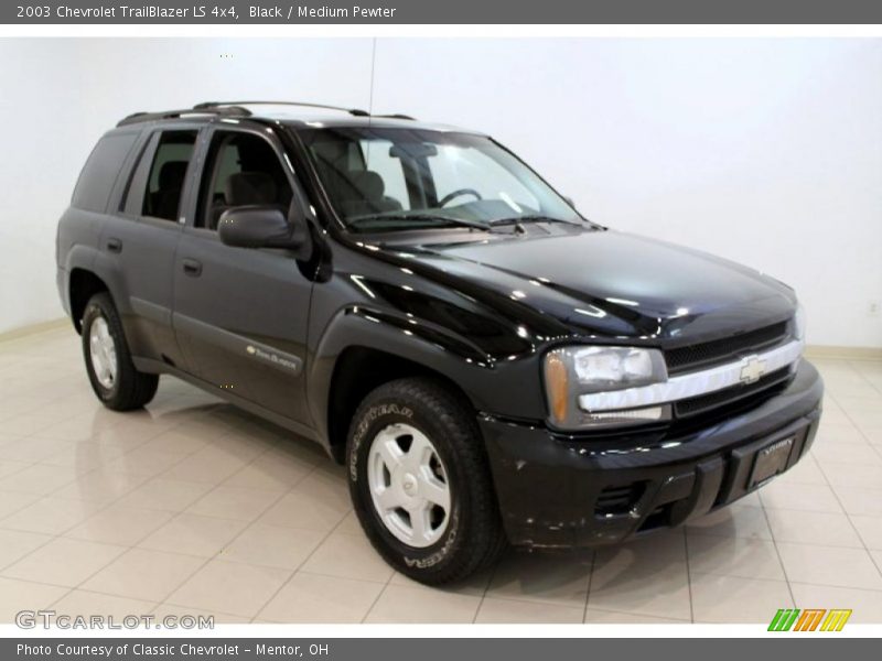 Black / Medium Pewter 2003 Chevrolet TrailBlazer LS 4x4
