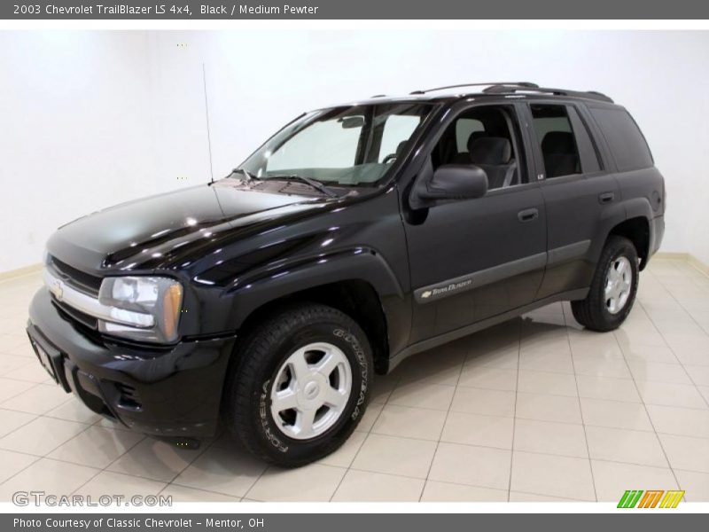 Black / Medium Pewter 2003 Chevrolet TrailBlazer LS 4x4